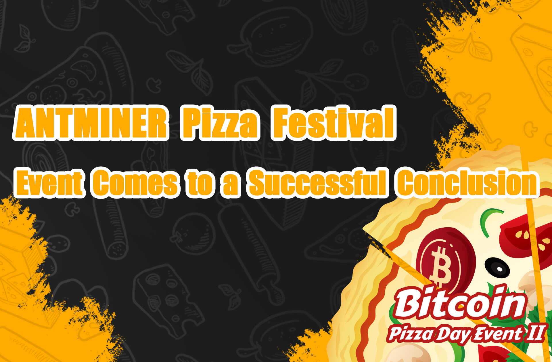 ANTMINER Pizza Festival Veranstaltung erfolgreich abgeschlossen